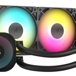 Corsair Nautilus 240 RS ARGB Liquid Processor All-in-one liquid cooler Black 1 pc(s)