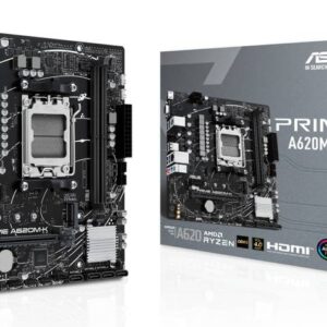 ASUS PRIME A620M-K AMD A620 Socket AM5 micro ATX